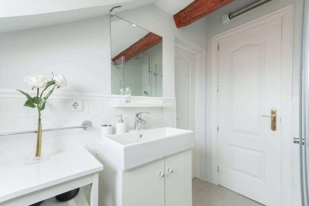 Cozy One-Bedroom Penthhouse La Latina Madri Exterior foto